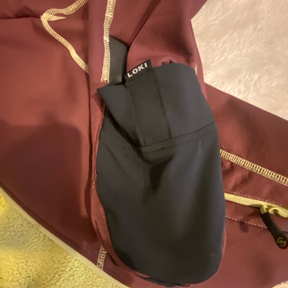 Loki water resistant hoodie.